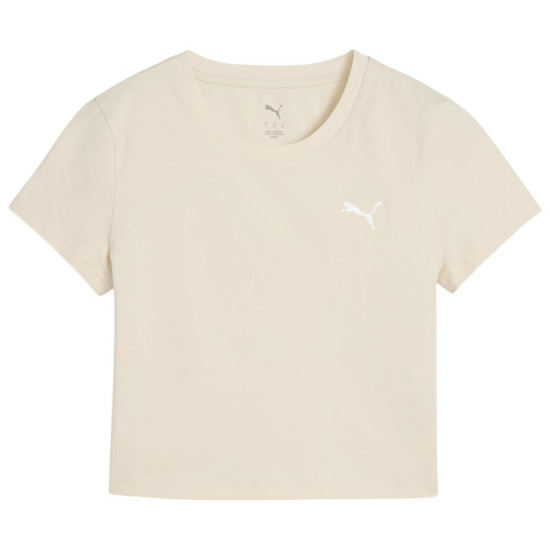 Puma Γυναικεία κοντομάνικη μπλούζα Wardrobe Essentials Baby Tee
